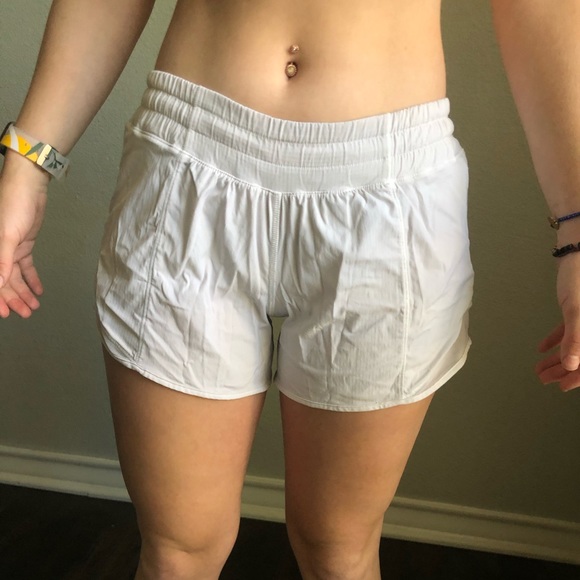 lululemon athletica Pants - Lululemon white shorts